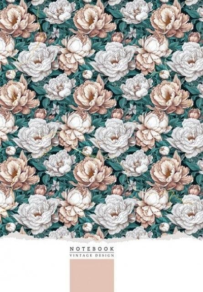 Fletore Flowers FRESH, 145x197mm, 64 faqe, me vija