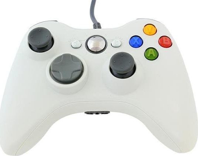 Kontroller Aptel KX13A, USB, Xbox 360, i bardhë