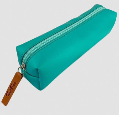 Penar Bee-bee Mini Rectangle, eko lëkurë, pastel turkez