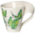 Filxhan porcelani Villeroy & Boch New Wave Caffe Butterflies of the World, dekor me flutura, i bardhë me të gjelbër
