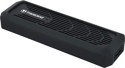 Kuti e jashtme SSD M.2 Transcend TS CM10G, PCIe SATA, USB Type C 10 Gbit s, e zezë