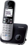 Безжичен телефон Panasonic KX-TG6811, DECT, идентификација на повикувач, сребрен