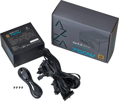 Burim energjie Azza PSAZ-750G ATX3.0 ATX 3.0, 750W