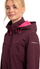 Xhaketë softshell për femra Icepeak Brenham, e papërshkueshme nga uji, me kapuç të heqshëm, e purpurt