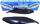 Mbrojtëse fenerësh Pro Racing PP-BR-022, për Honda Civic VI 99-00, ABS, të zeza