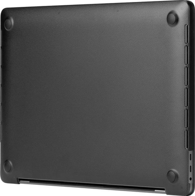 Заштитен капак Incase Hardshell Dots за MacBook Pro 16", пластика, црн