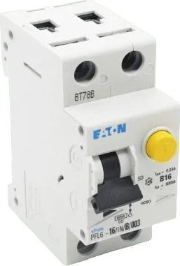 Ndërprerës diferencial Eaton PFL6-16/1N/B/003, 16A, 30mA