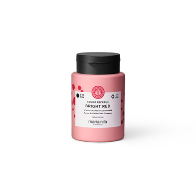 Maskë për flokë Maria Nila Color Refresh Bright Red 0.66, gjysmë e përhershme, 300ml