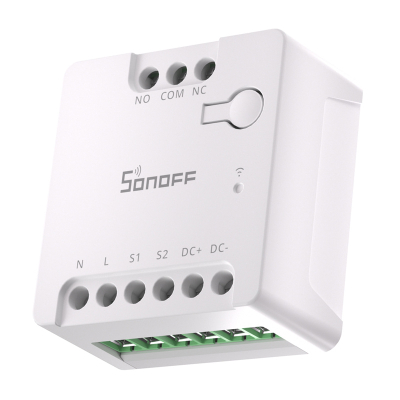 Ndërprerës i mençur WiFi Sonoff MINI-D, dry contact, Matter, i bardhë