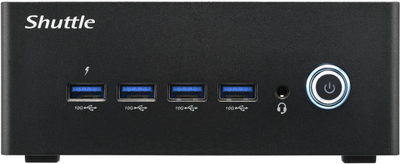 Mini PC Shuttle Nano NT10H5, Intel Core Ultra 5 125H, Intel Arc Graphics, i zi