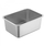 Tepsi pjekjeje Rosberg R51222K327, drejtkëndore 32x22x7 cm, çelik inox, argjendt