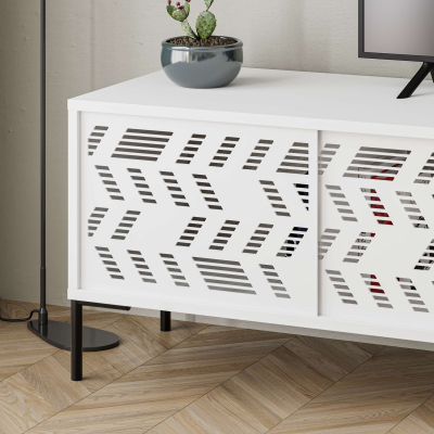 Komodë për TV Decortie Dionysos 170 cm, e bardhë