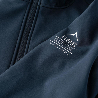 Xhaketë softshell Elbrus Melba II W, membranë 8000 mm, me kapuç, blu navy