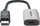 Adapter AV Lindy DP 1.4 në HDMI, me kabllo të shkurtër, i zi