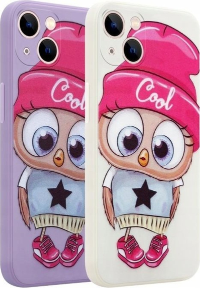 Maskë telefoni Maximus MX Owl Cool për Samsung Galaxy S21 Ultra 5G, silikoni, me buf, lejla