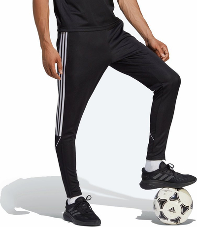 Pantallona sportive adidas Tiro 23 M HS7232, për burra, material poliester, të zinj