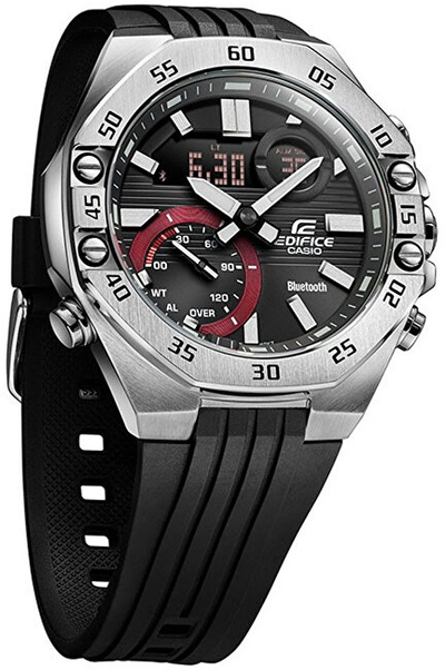 Orë për meshkuj Casio, e zezë