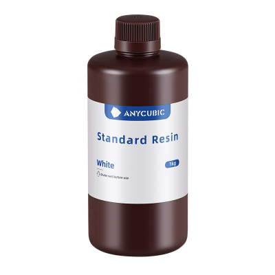 Rrëshirë 3D ANYCUBIC Standard Resin White, 1kg, e bardhë