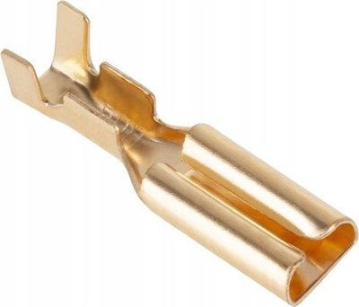Konektor femëror KSG 2.8/1.0 P100, bronz, 0.5–1 mm², ngjyrë ari