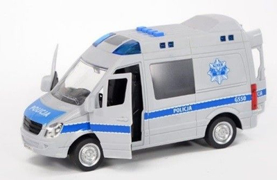 Mашина играчка полиција Shumee Police With Sound, скала 1:16, светла и звуци, шарена
