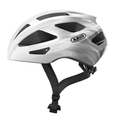 Helmet Abus Macator - Gleam Silver Large 34546