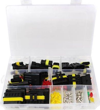 Set konektorësh elektrikë MTuning Superseal, 12 copë, 1–6 pin