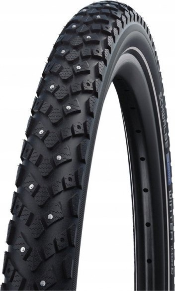Gomë biçiklete Schwalbe Winter K-Guard Active Line, 700 x 35mm, me gozhda, e zezë
