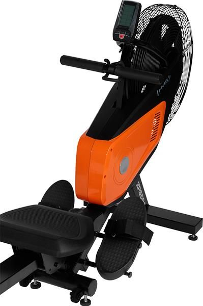 Rower ajri HMS ZP6591, me ekran LCD, paloset, gri