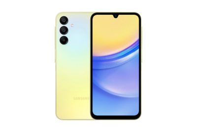 Celular Samsung Galaxy A15 5G, 6.5", 128GB, 4GB RAM, i verdhë