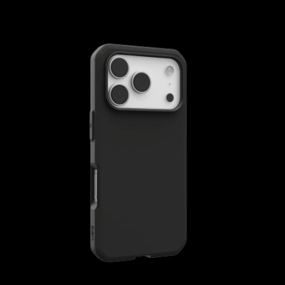 Mbrojtëse telefoni UAG Civilian LT MagSafe për iPhone 17 Pro, me kapje që s’të rrëshqet nga dora, e zezë