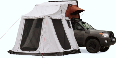 Aneks tende OFFLANDER FOLD 4, Oxford 420D, i papërshkueshëm nga uji, gri