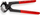 Darë marangozësh Knipex 51 01 210, kokë çekiçi, 210mm, e kuqe