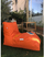 Krevat pufi Pufamo Daybed, material Impertex që s’e kap uji, portokalli