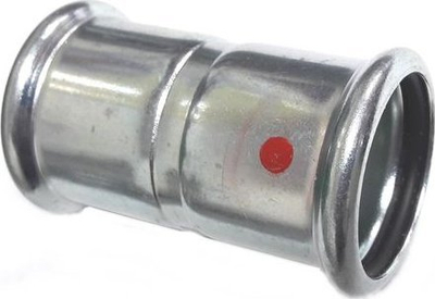 Kopëla SANHA Therm Coupling ZWxZW 42, çelik i galvanizuar, për tuba 42 mm