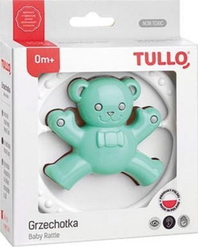 Lodër me kërcitje për kalamaj Tullo, gri/mente