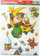 Декорација за прозорец Arpex Christmas Foil, 29.5x41cm, проѕирна