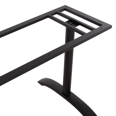 Bazë për tavolinë dyfishe me rregullues lartësie 100x40x73Hcm (HM461.11), zezë
