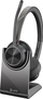 Kufje pa tela Poly Voyager 4320, Bluetooth, me mikrofon, të zeza