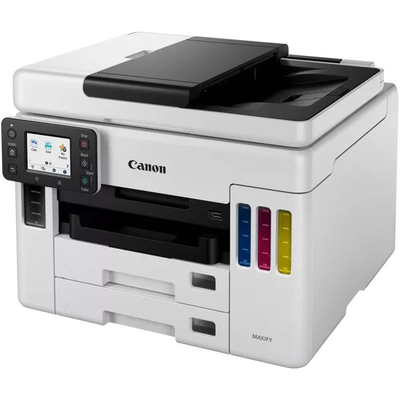 Printer multifunksional Canon Maxify GX7040, inkjet CISS, A4, WiFi, printim duplex, gri