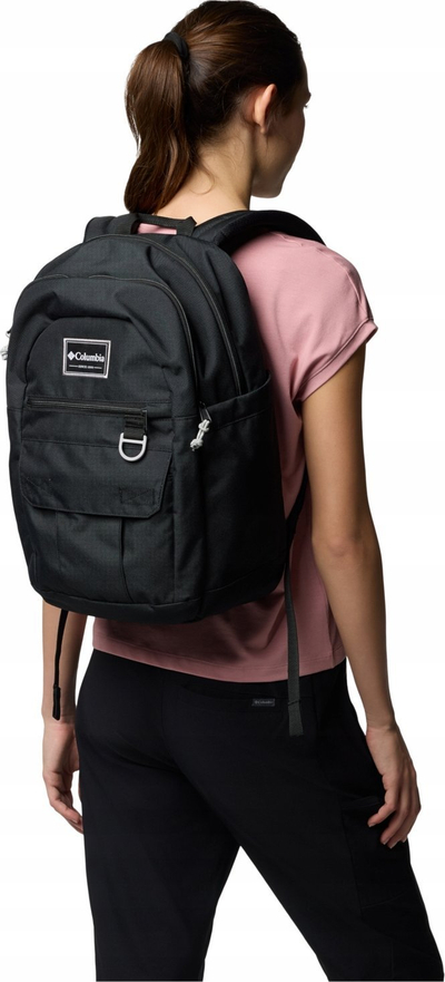 Çantë shpine Columbia Buxton 26L, Omni Shield, poliestër, e zezë
