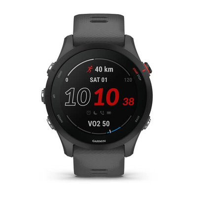 Ora sportive Garmin Forerunner 255, 1.3", GPS, gri Slate