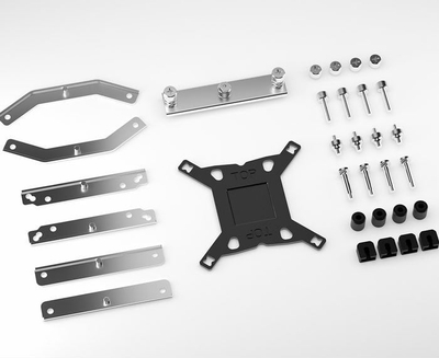 Ладилник за процесор Scythe Mugen 6, вентилатор 12 cm, тивко ладење, црно сребрена