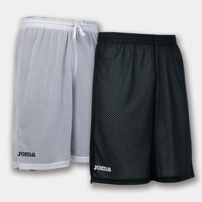 Pantallona basketbolli Joma Rookie Reversible, për meshkuj, të zeza të bardha