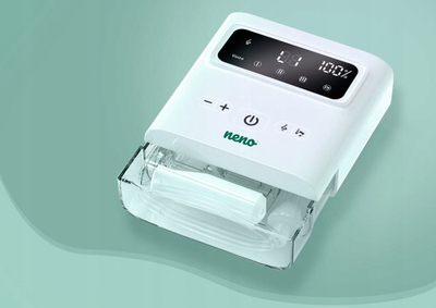 Aspirator hunde Neno Grasso, elektronik pa kabllo, për fëmijë, i bardhë
