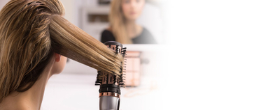 Furçë rrotulluese flokësh Remington AS8810 Keratin Protect, ajër i ngrohtë, 2 koka, gri rozë metalike
