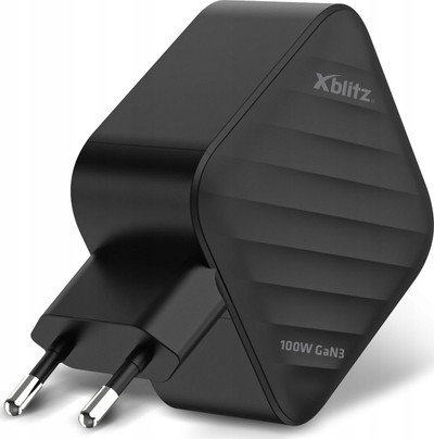 Karikues muri Xblitz XC3 GaN3, PD 100W, 3x USB C dhe USB A, i bardhë