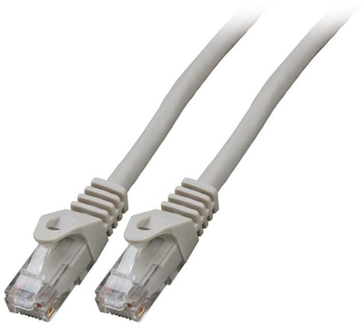 Kabllo rrjeti securityNET U/UTP, Cat 6, 1 m, LSZH, gri