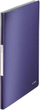 Dosje prezantuese LEITZ Style, A4, 20 xhepa, titanium blu