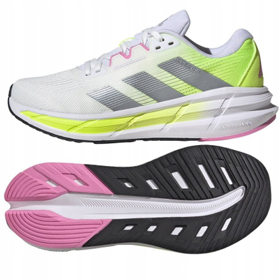 Atlete vrapimi për goca Adidas Questar 3, me teknologji Bounce, me rrjetë të ajrosme