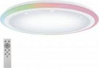 Llampa e tavanit LED Lipari, 60cm, 3900lm RGB CCT, e bardhë